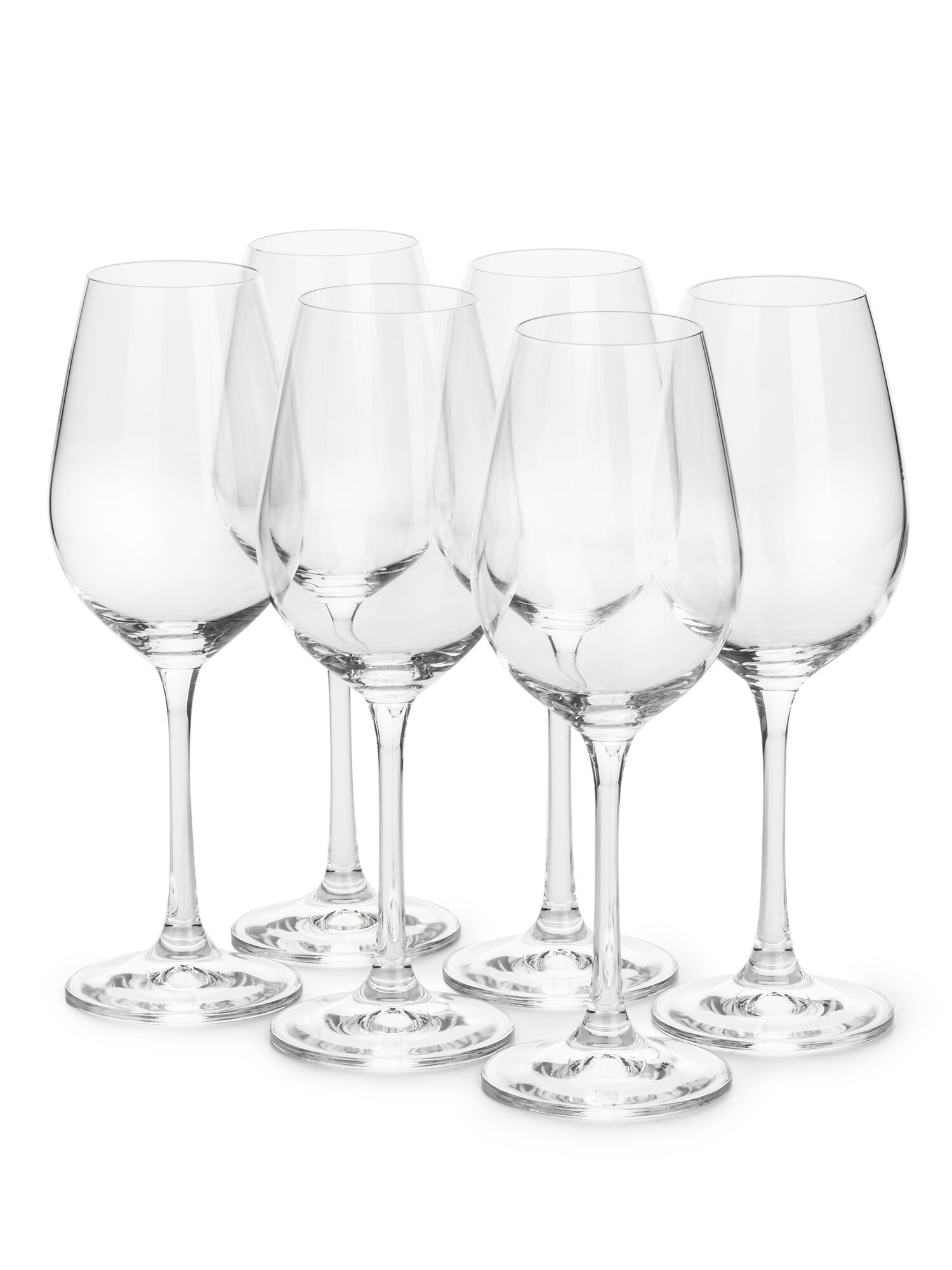 Набор бокалов для вина Crystalex VIOLA 6шт 250мл, универсальные — фото 1