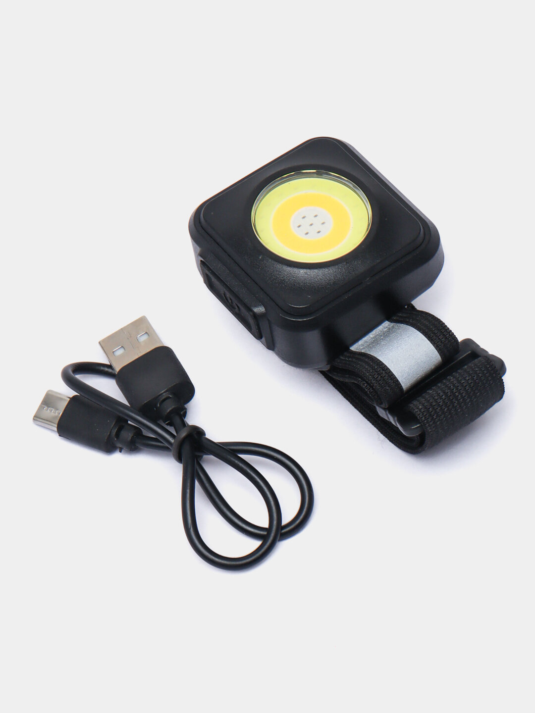 Турбо фонарь налобный MND "Сова", мощный, влагозащищенный, суперкомпактный — фото 1