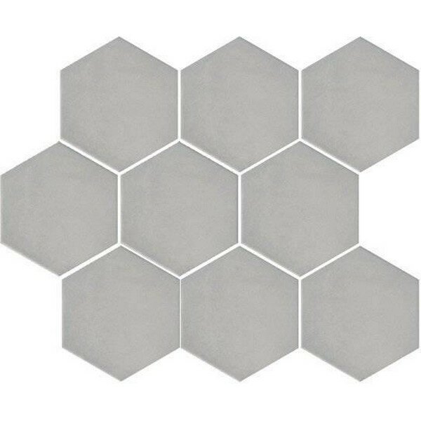 Плитка из керамогранита Kerama Marazzi SG1003N Тюрен серый 12x10.4x0.7 см (цена за 0673 кв. м)