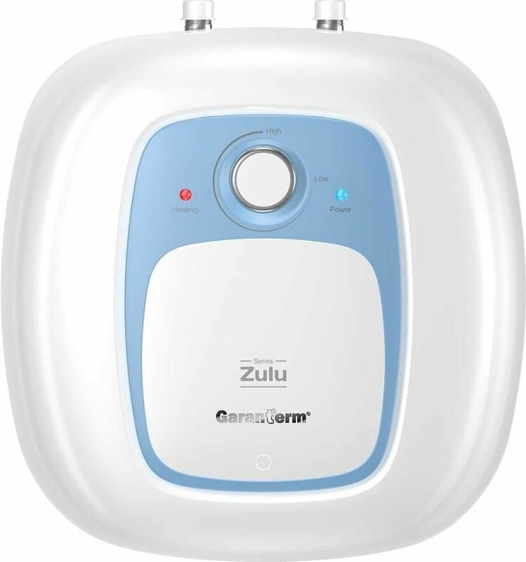 GARANTERM Водонагреватель накопительный электрический Zulu 30 U  10 л  белый голубой