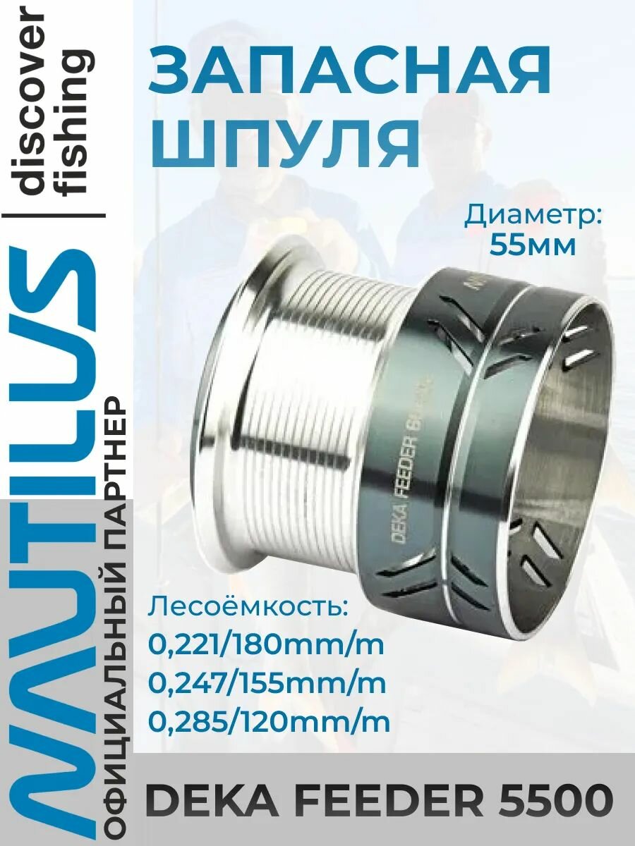 Запасная шпуля Nautilus Deka Feeder 5500