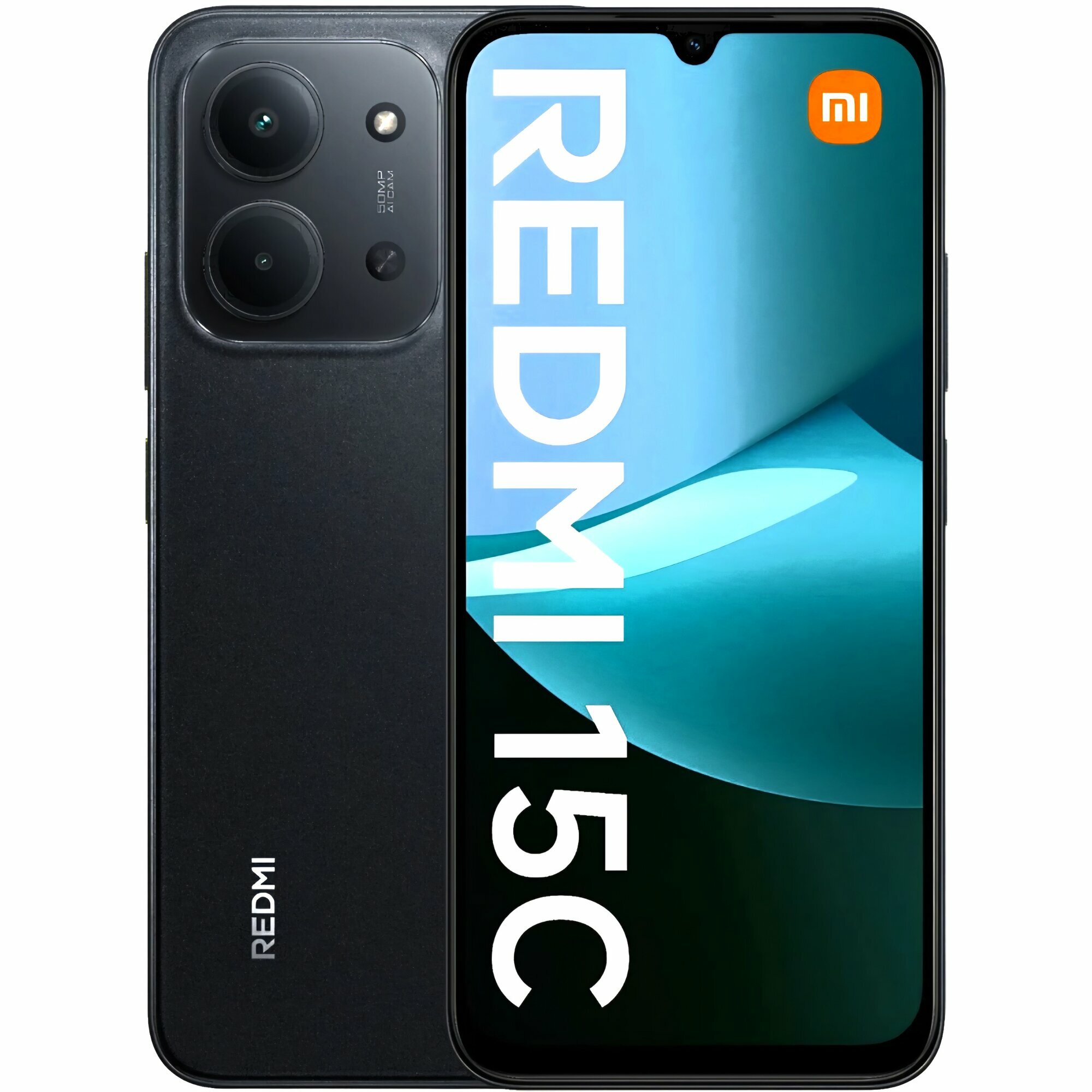 Смартфон Xiaomi Redmi 15C 4/128 ГБ, Midnight Black (черный), Dual nano SIM, RU