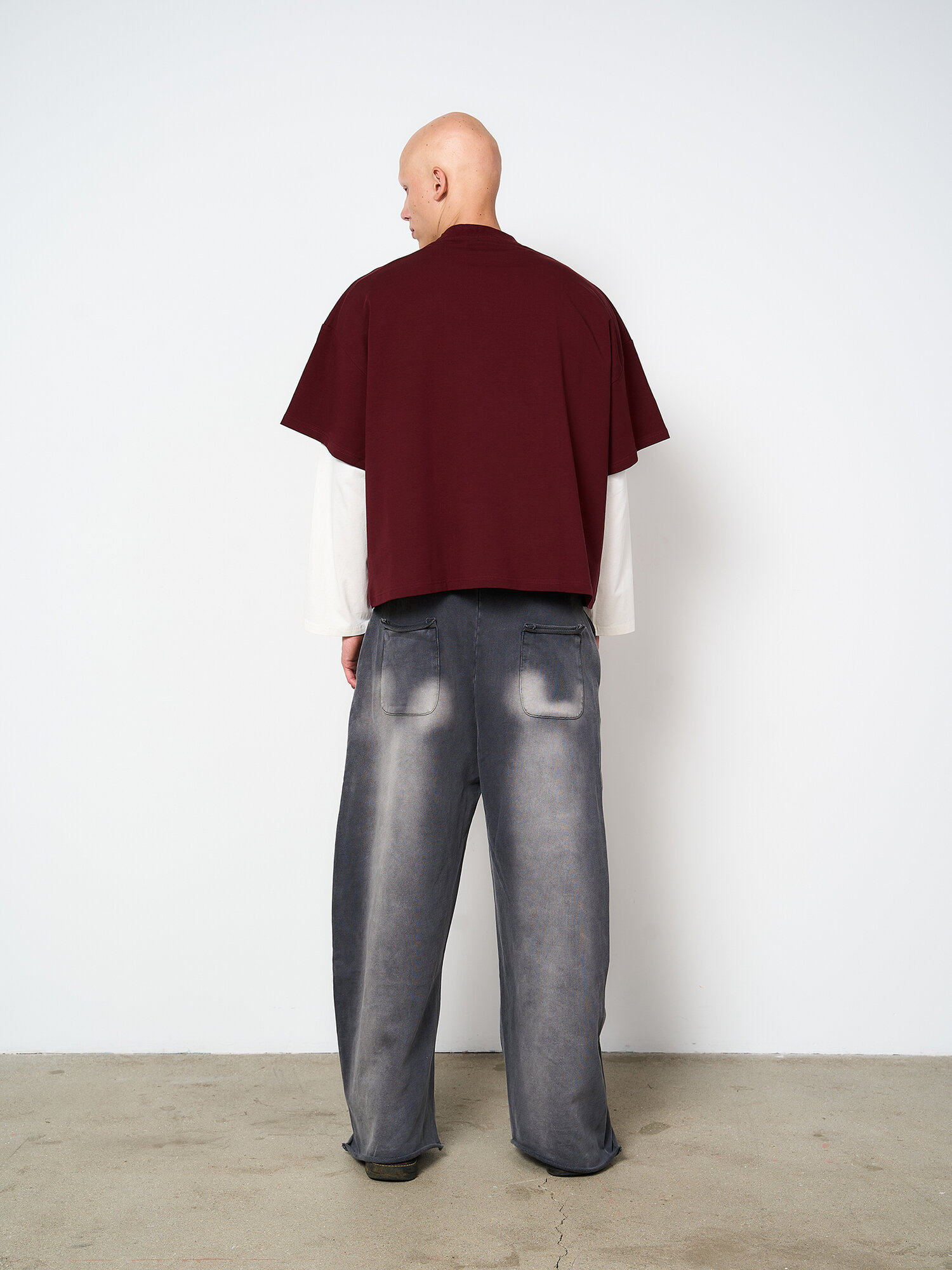 Футболка Raw Storage Bad Lovers, 1 шт., размер 3 | L — L +, бордовый — фото 1