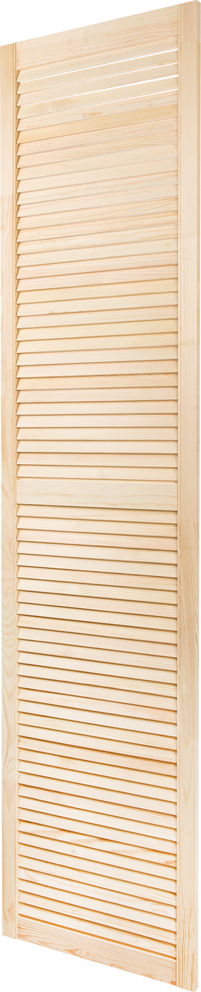 Дверка жалюзийная 1995x494x20 мм хвоя сорт А/В