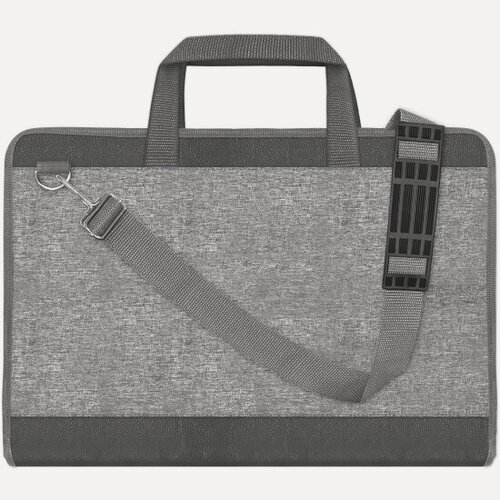 Изображение товара Папка сумка Brauberg для рисунков и чертежей каркасная А2 (45х65 см), экокожа, ART CLASSIC, 272990