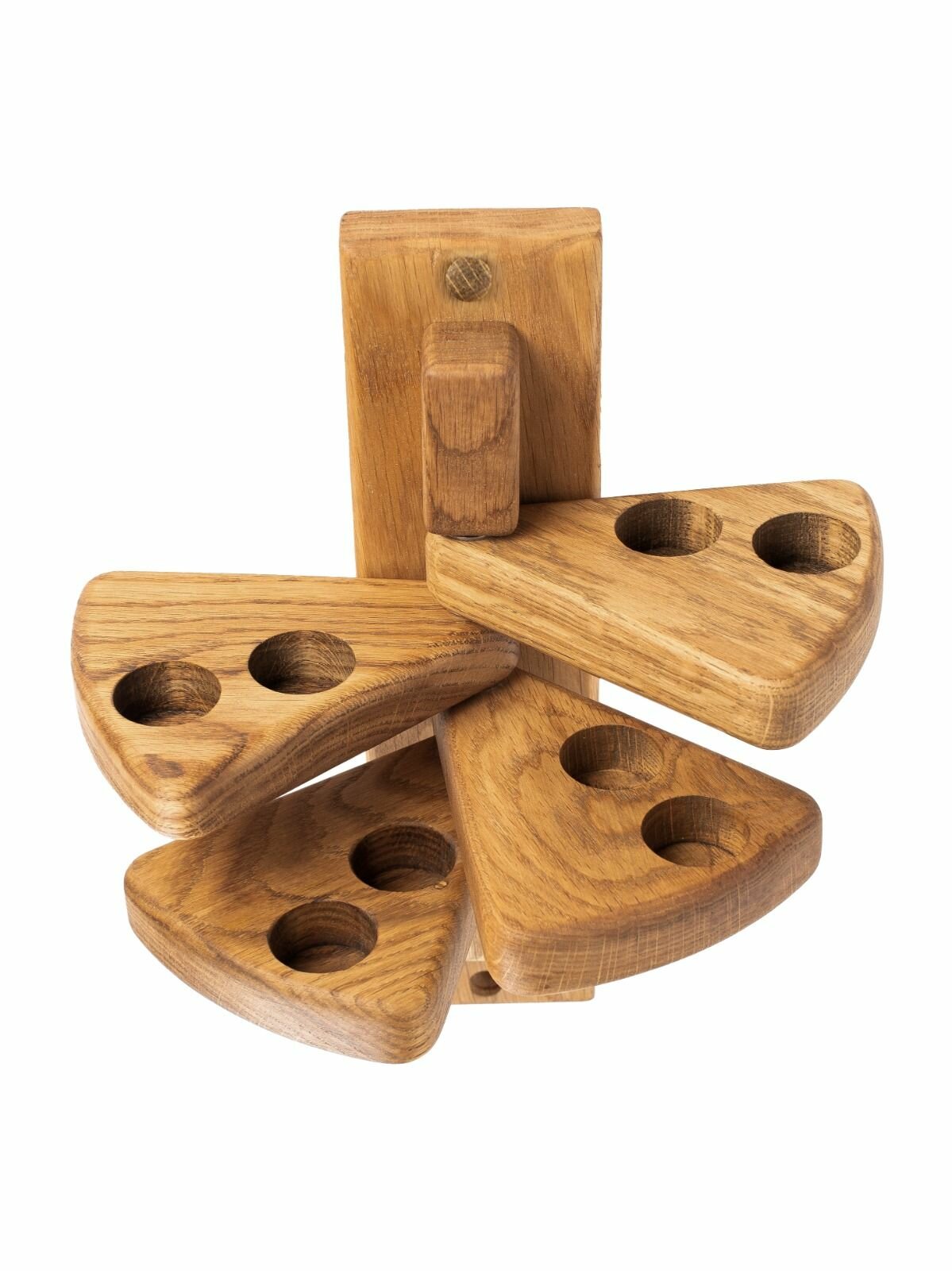 Полка для масел Woodson "Эдельвейс", дуб, бежевый, 26х13х14 см