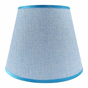 Абажур Символ Света CCA-3 E27 250х160х190 мм голубой