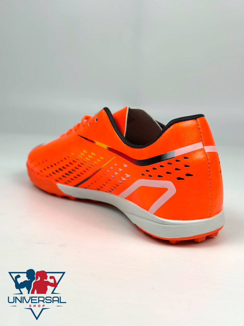 Бутсы adidas, размер 40, оранжевый — фото 1