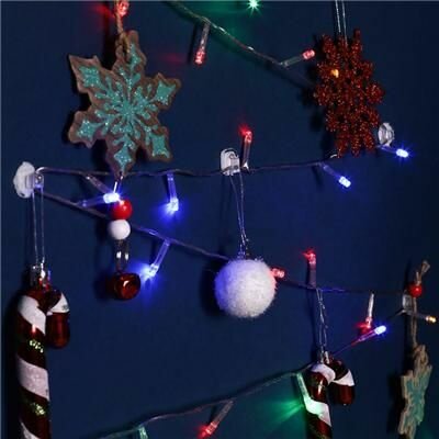 Самоклеящиеся крючки КНР пластмасса, 1,6х1,6 см, 36 шт — фото 1