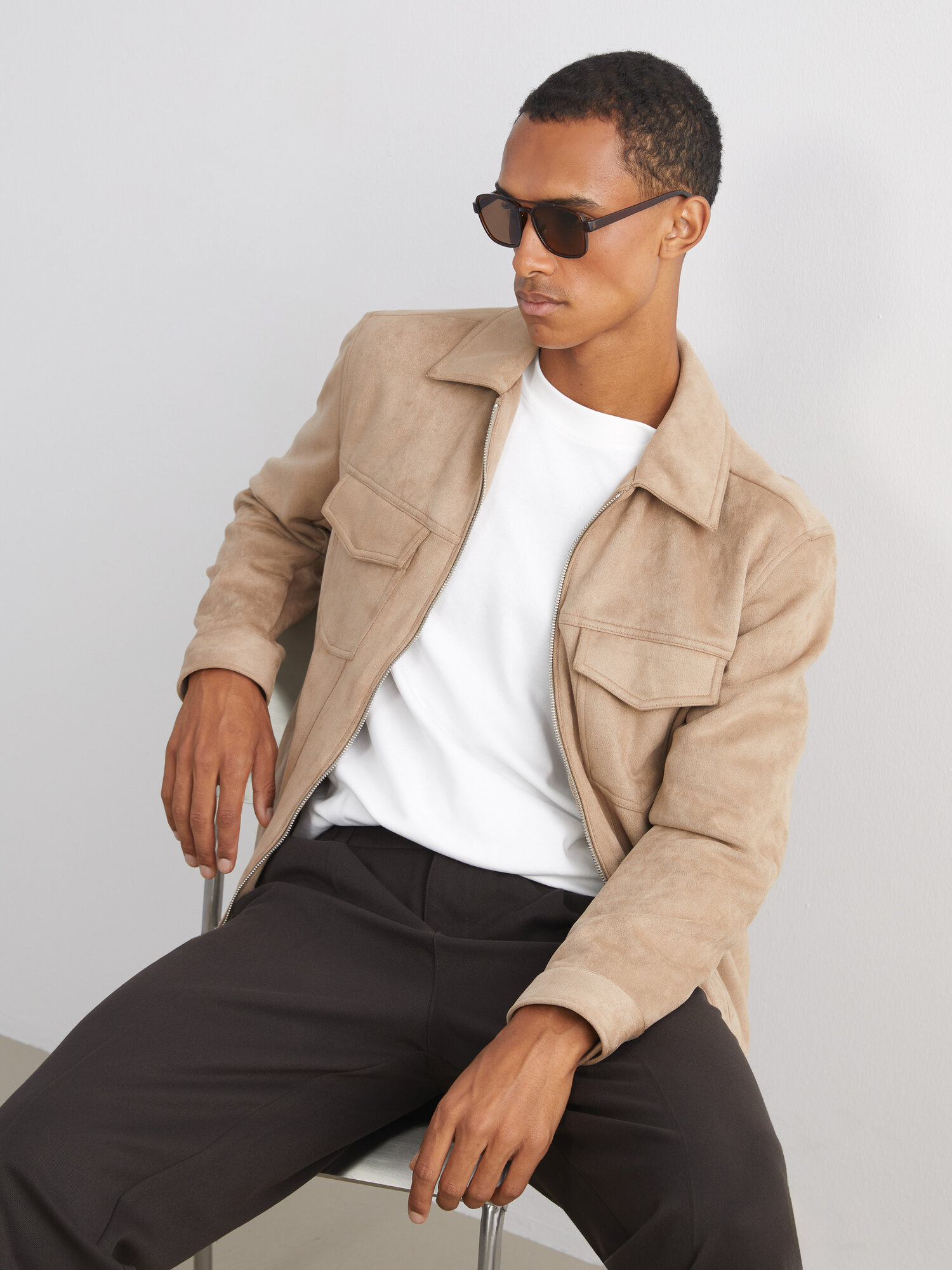 Куртка кожаная LC Waikiki размер L vizon