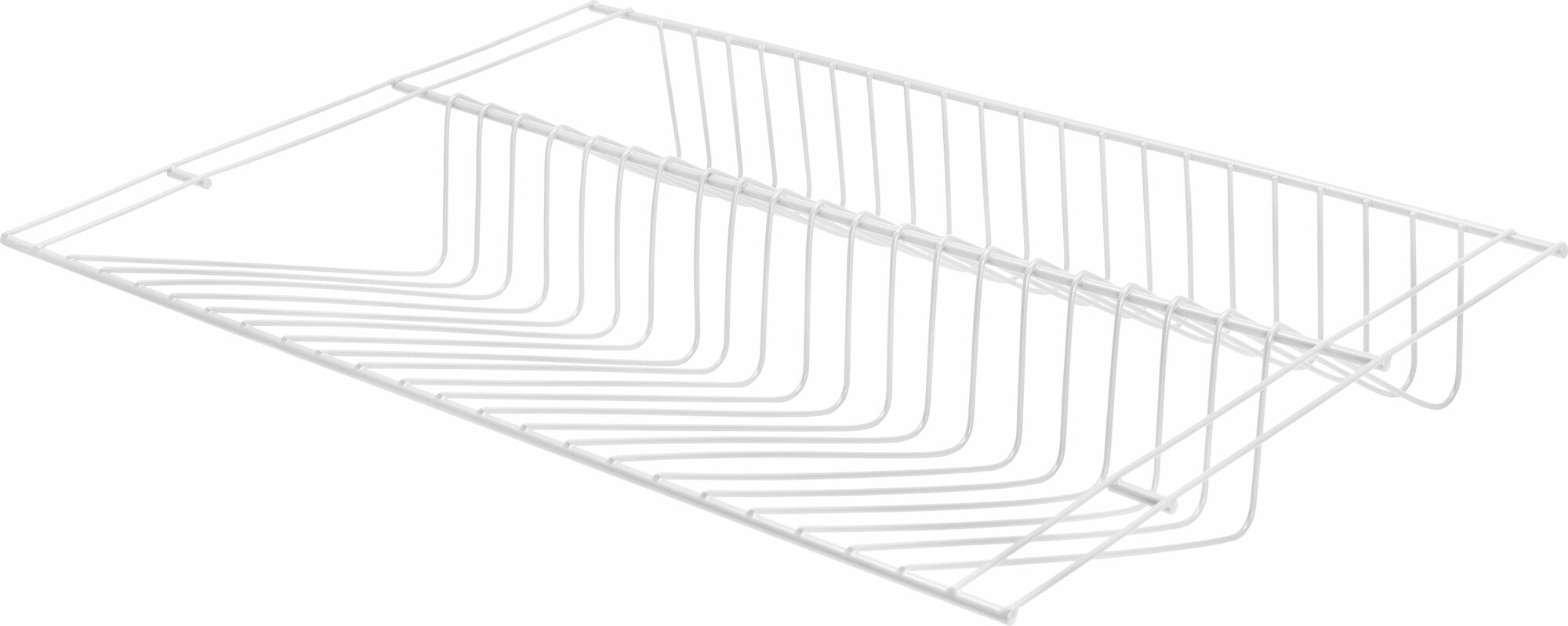 Полка для обуви Larvij белая 85x603х404 мм