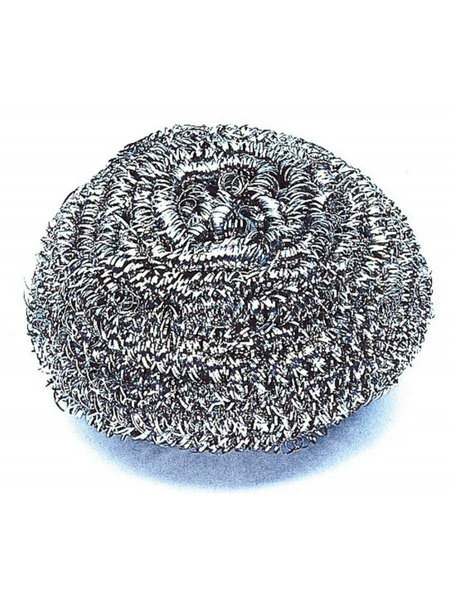 Губка для посуды металлическая, 1шт — фото 1