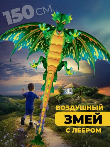 Изображение товара Воздушный змей большой Дракон