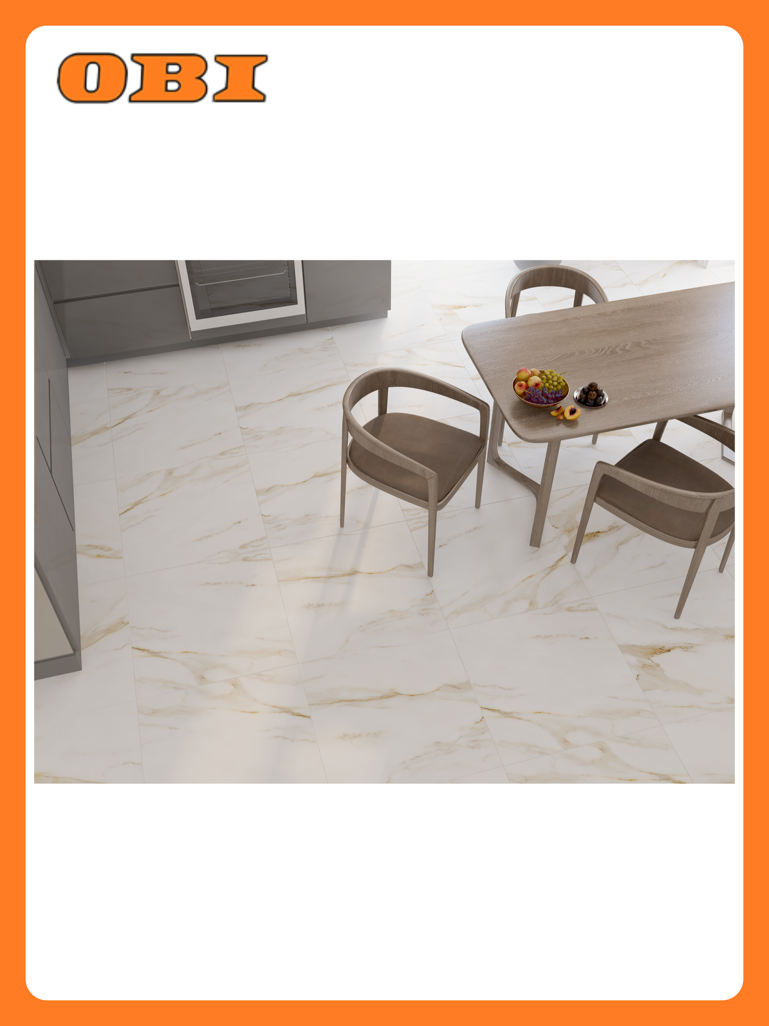 Керамический гранит напольный Azori Calacatta Royal светло-бежевый 60х60 см