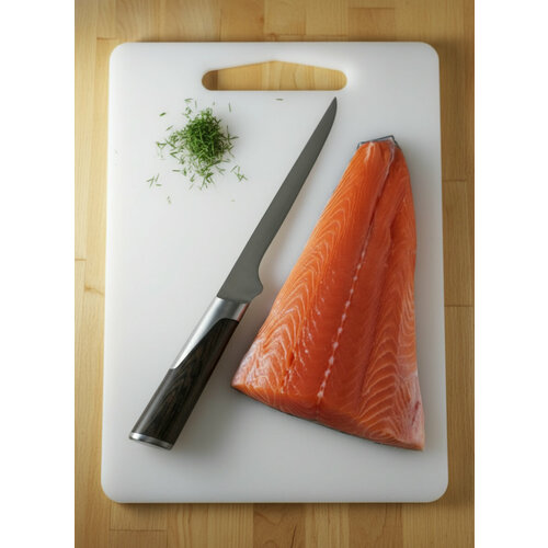 Доска разделочная пластиковая 3424 см белый 819₽