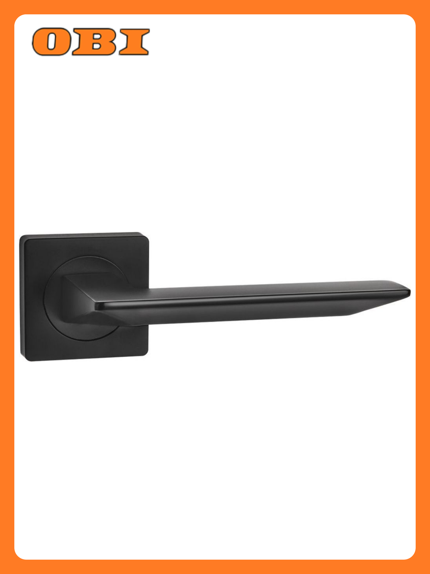 Дверная ручка раздельная K. JK51. ULTRA (ULTRA JK) BL-24 черный