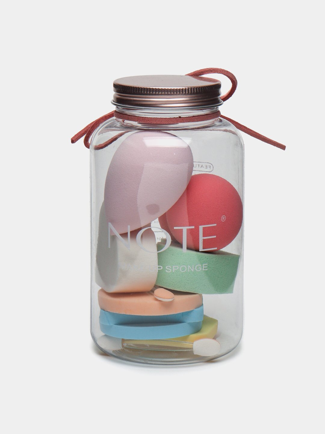 Профессиональный набор косметических спонжей для макияжа, 12 штук в коробке