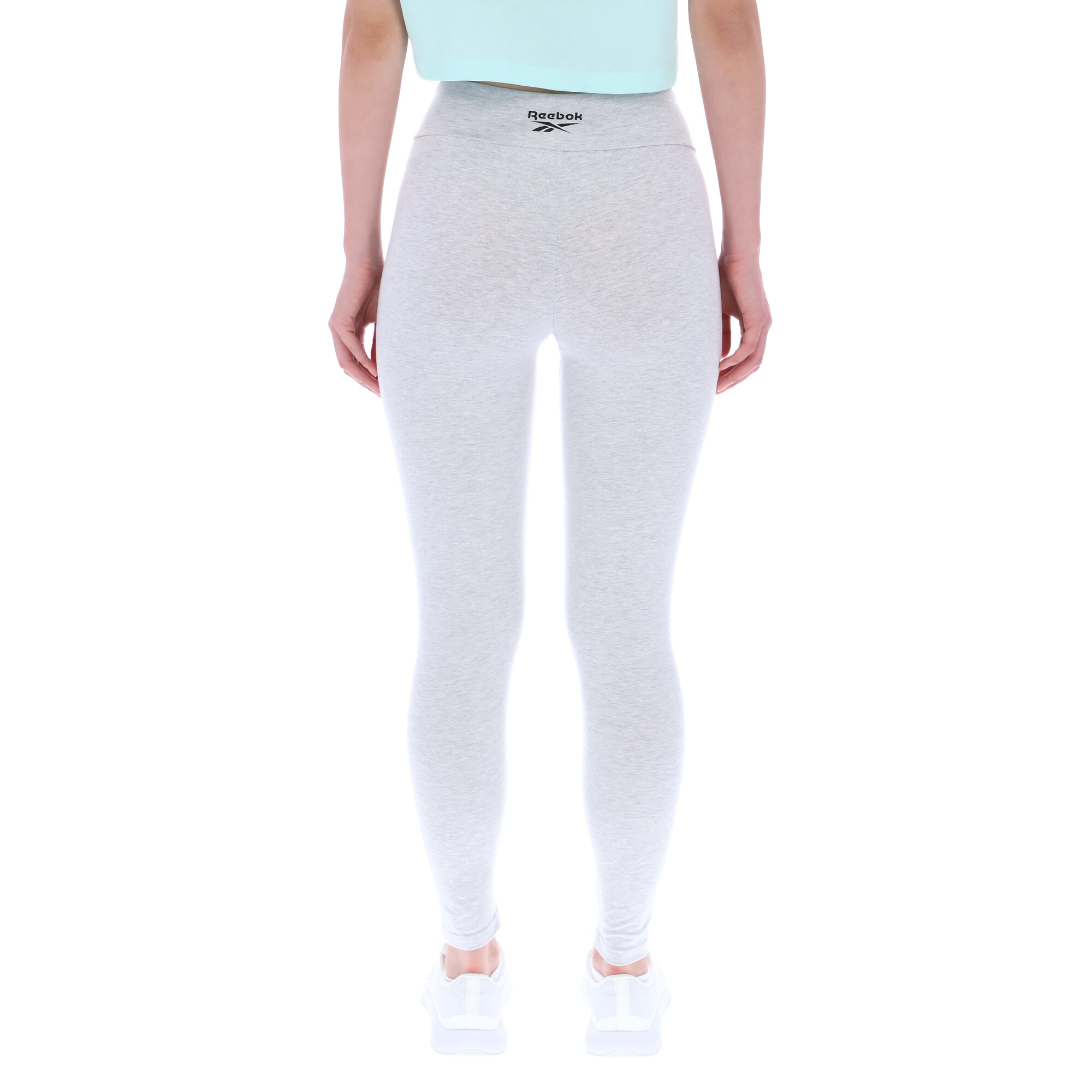 Легинсы Reebok BRIE SMALL LOGO, размер L, серый — фото 1