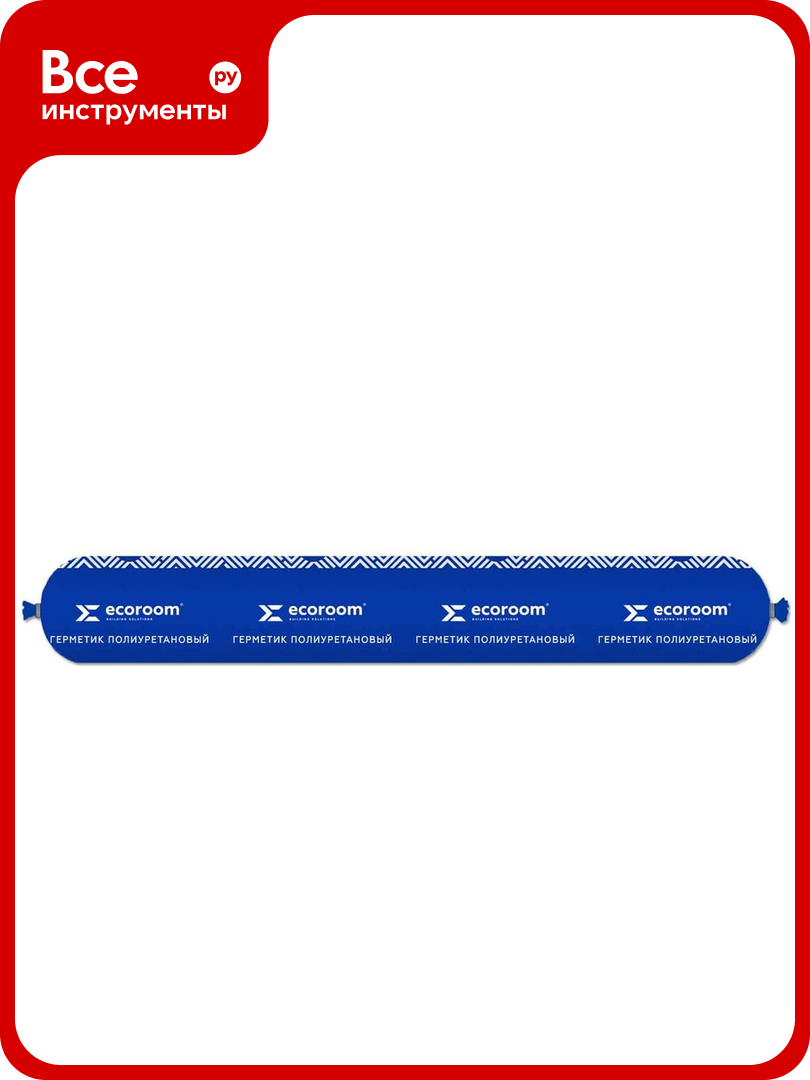 Полиуретановый герметик для кровли ECOROOM PU ROOF серый  600 мл E PUгер 3678 600