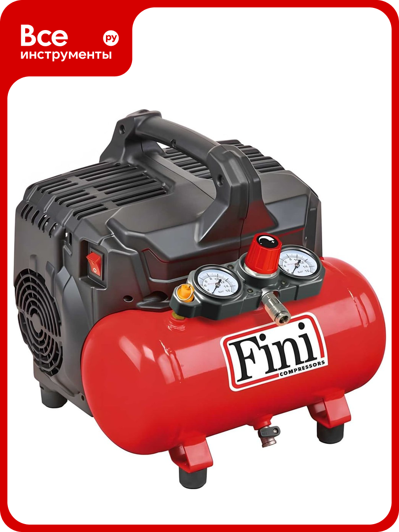 Поршневой малошумный безмасляный компрессор Fini SILTEK S/6 100540425