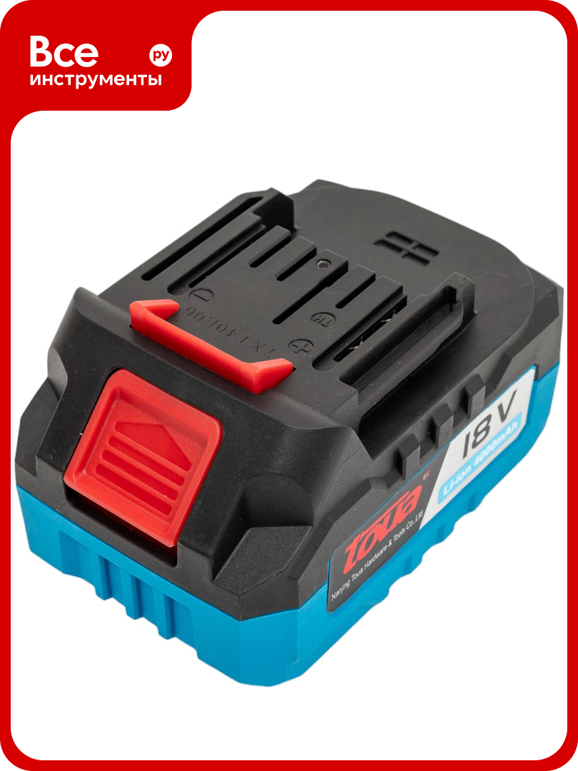 Аккумулятор TOUA 18V 4Ah DBP001 в блистере DBP001B