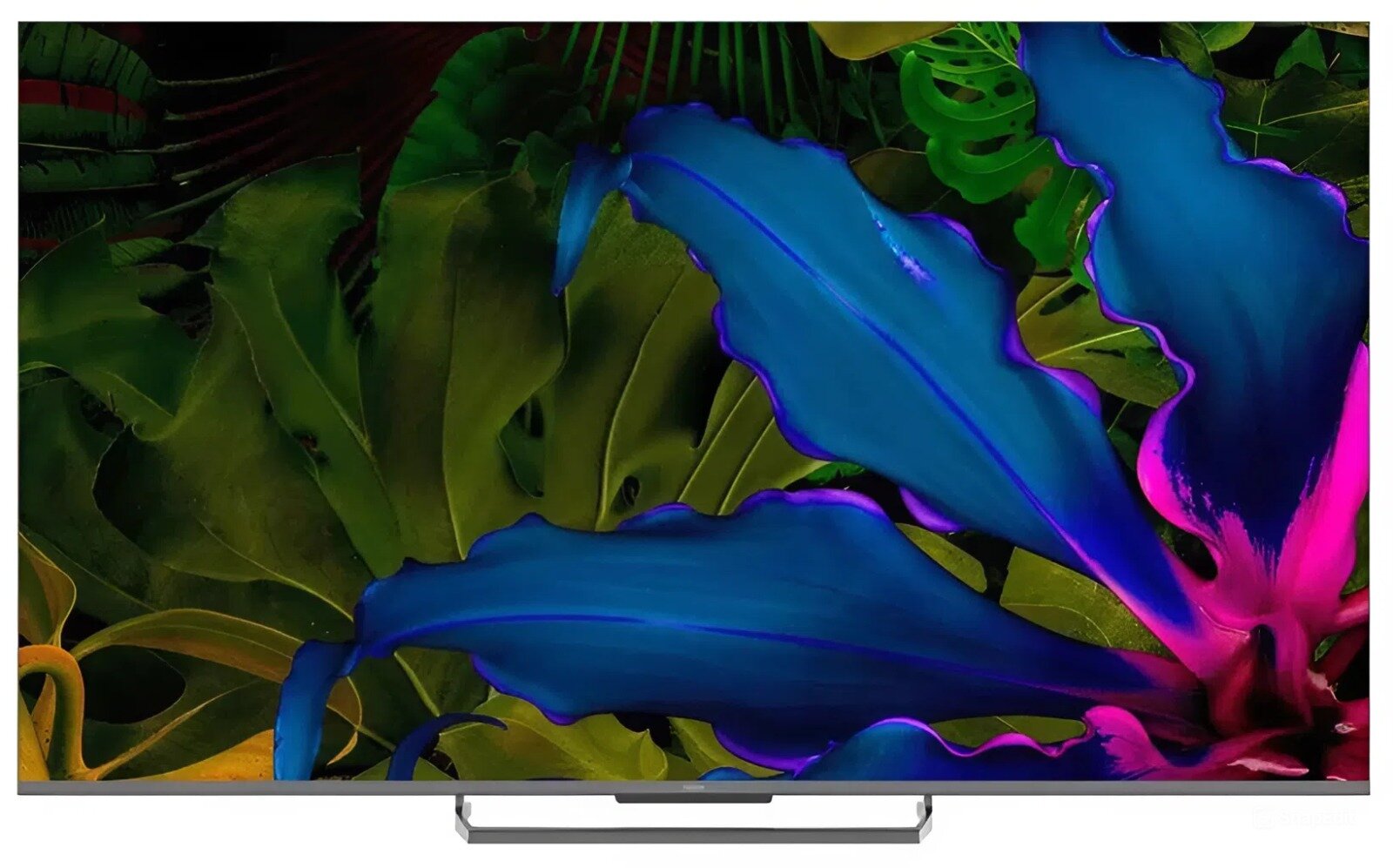 55" (139 см) Телевизор Haier 55 Smart TV S6, серый (Direct LED, HQLED, 4K UltraHD, Wi-Fi, 120 Гц, Android TV)