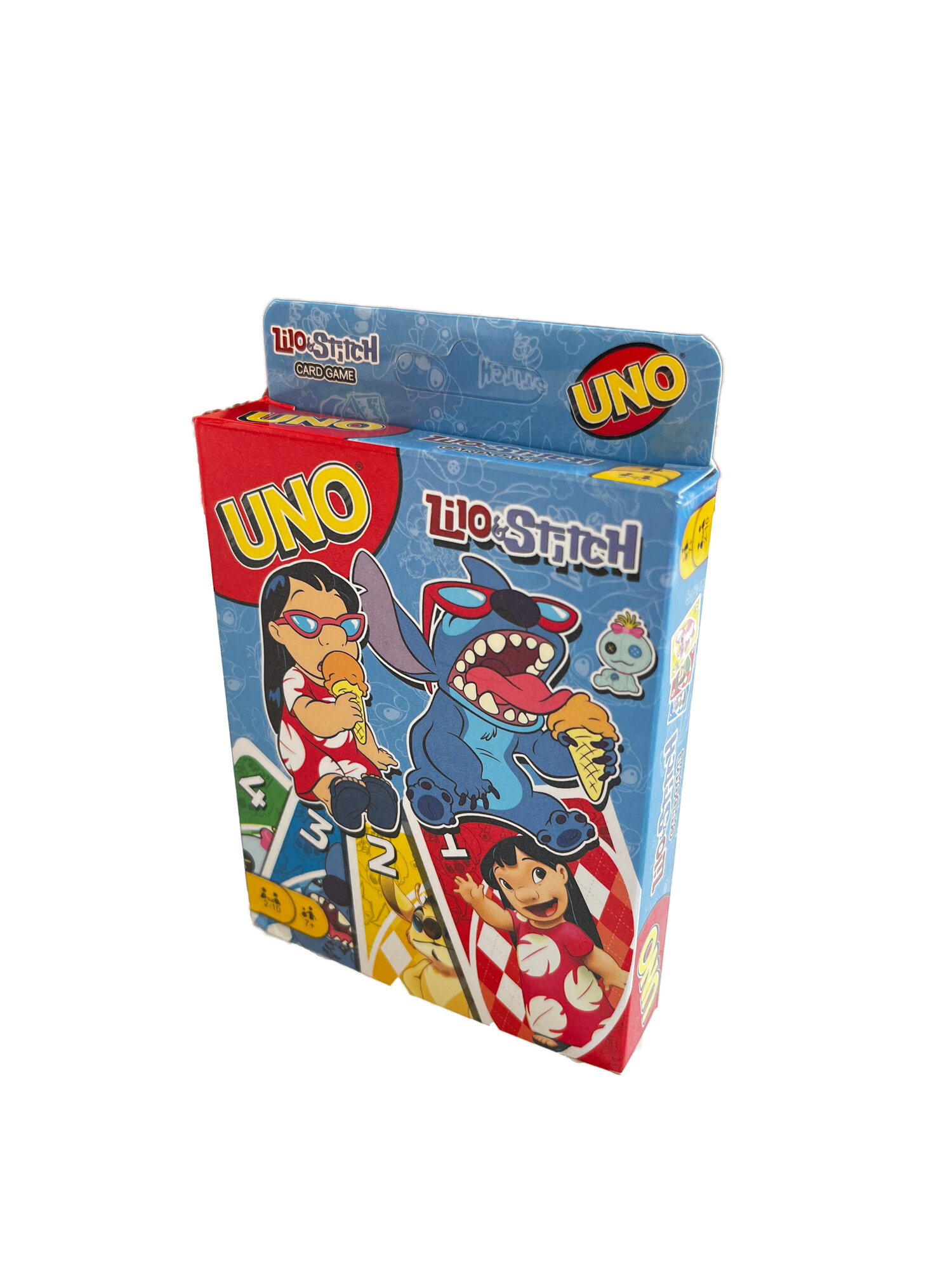 Настольная игра "UNO LILO & sSTITCH", для семейного отдыха, игральные карты, 108 штук