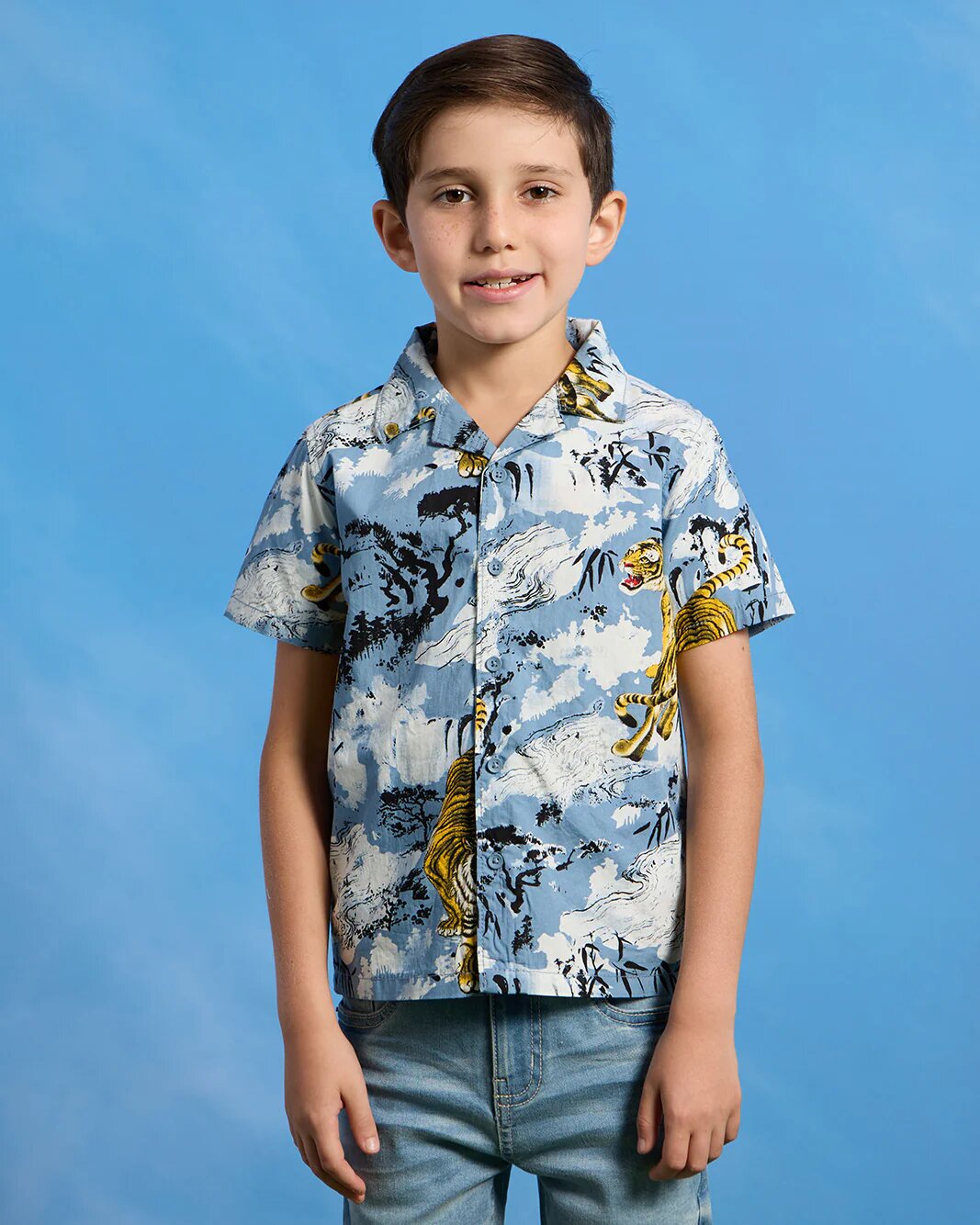 Комплект одежды , размер 7-8 лет, синий