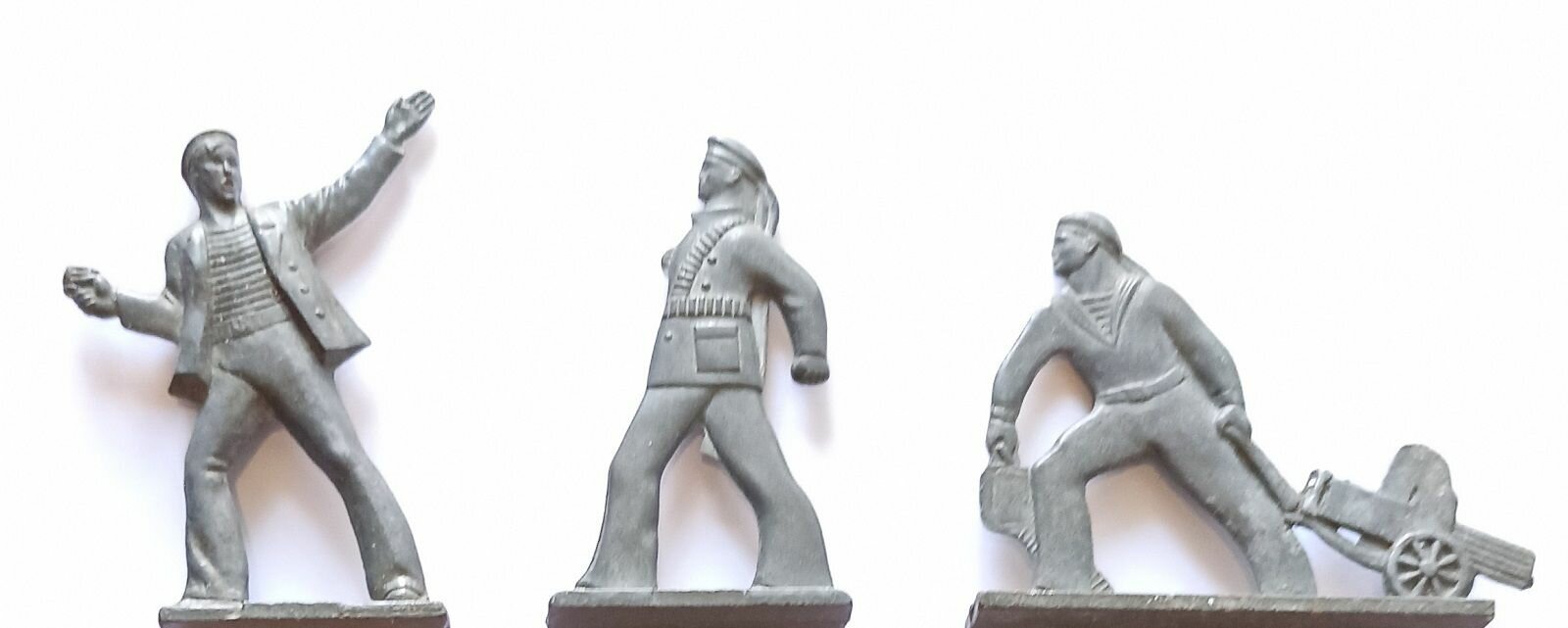 Солдатики оловянные редкие СССР набор матросы Октября №5