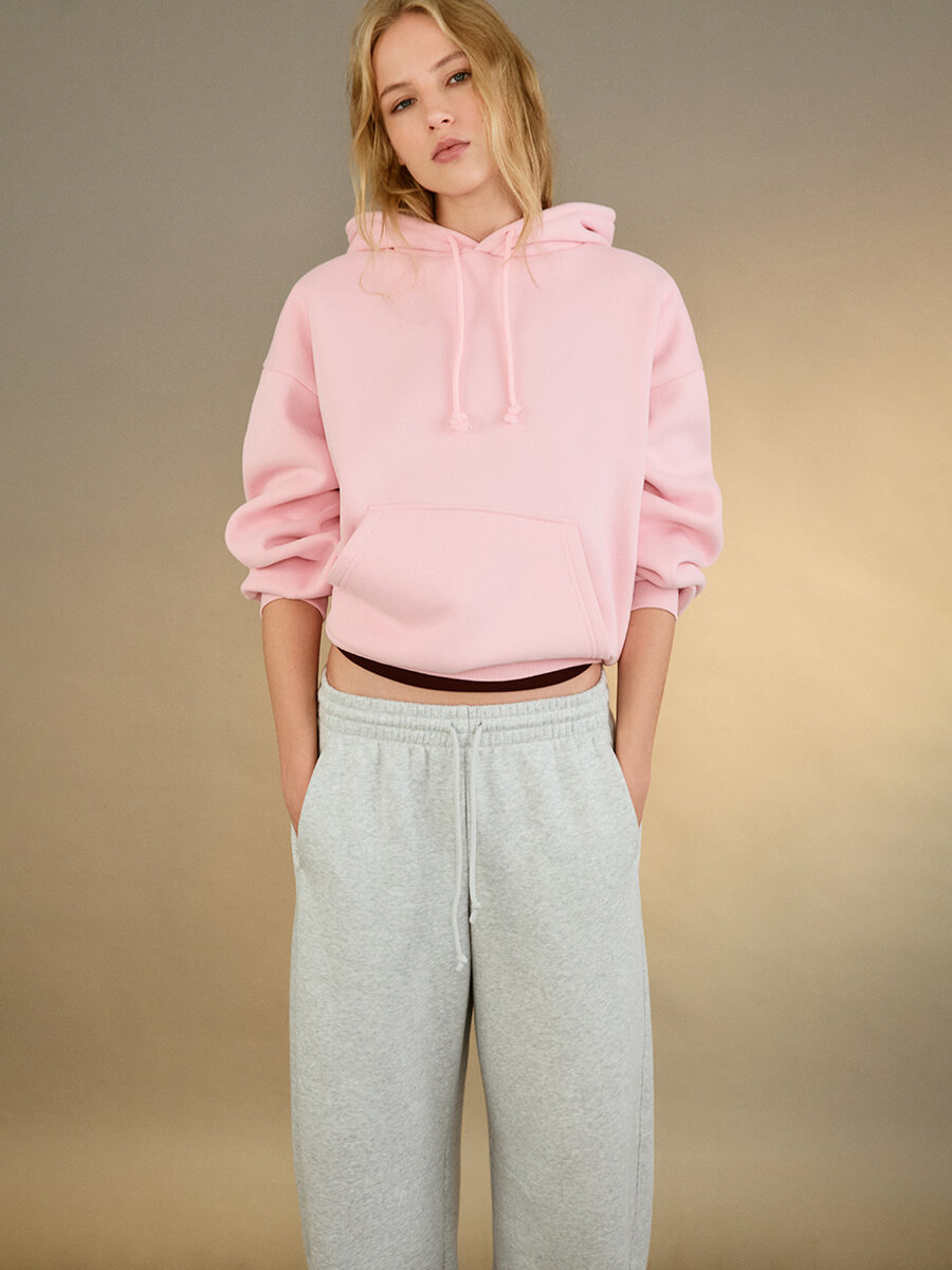 Худи Befree Woman Mix&Match, размер L, , розовый