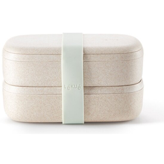 Ланч-бокс двойной 1 л Lekue To Go - фото №1