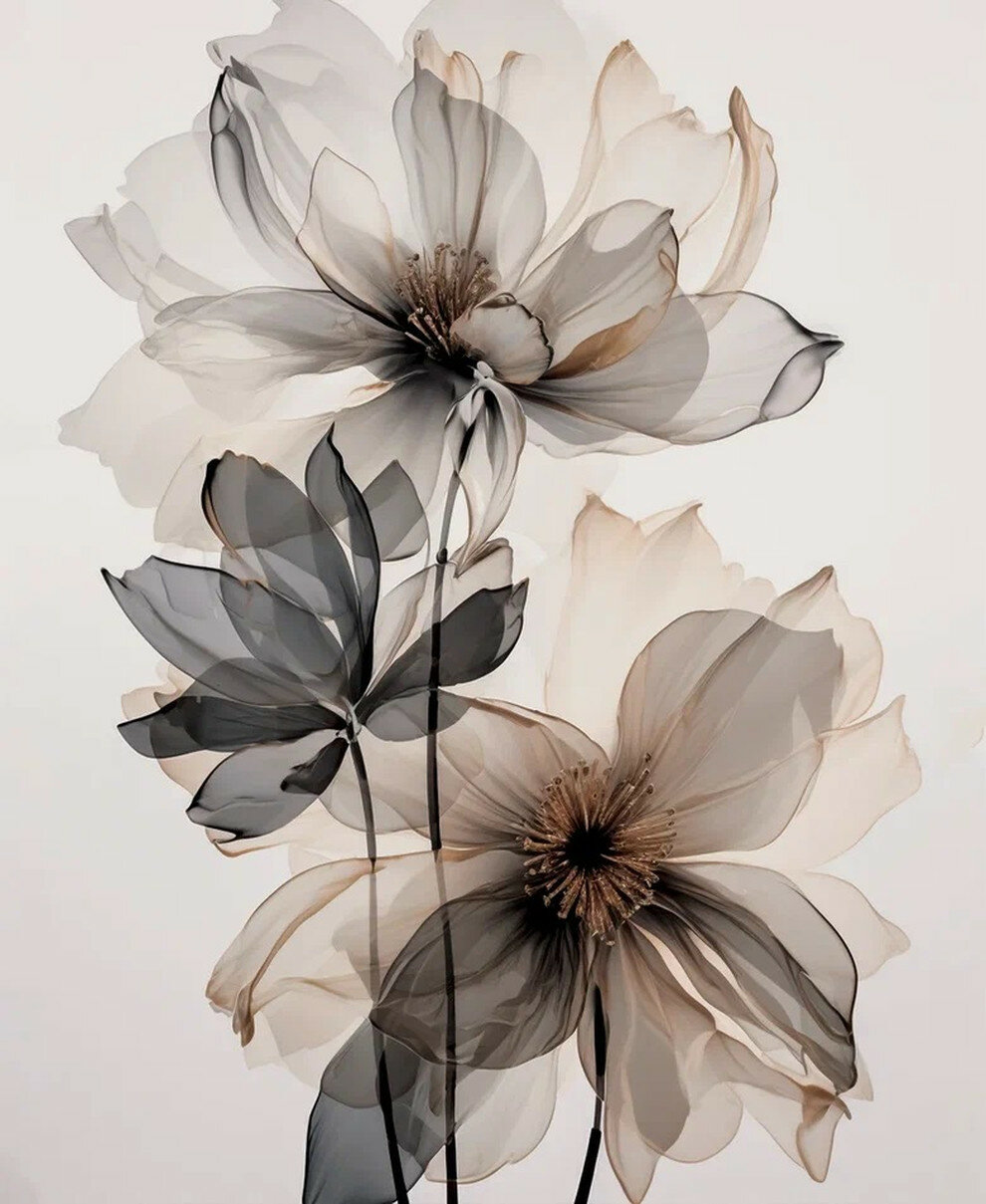 Картина Fbrush  Нежная композиция   холст  на подрамнике  40x50 см