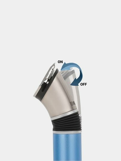 Машинка для стрижки волос PHC 0401RB Flex Motion Голубой/металлик (POLARIS) — фото 1