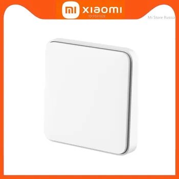 Умный выключатель одноклавишный Xiaomi Mijia Smart Switch BLE Mesh Single Fire  одну клавиши  DHKG01CM Mihome APP   Белый