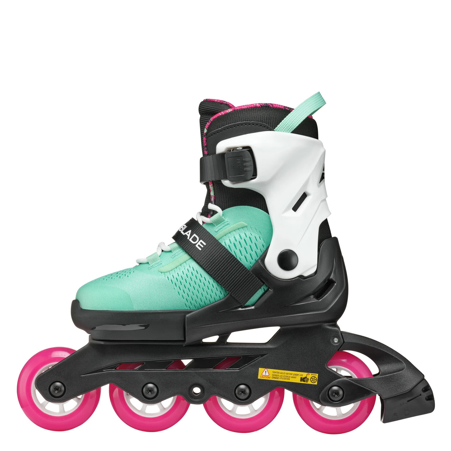 Изображение Роликовые коньки Rollerblade Microblade XT Black/Sea Green (EUR:33-36,5)