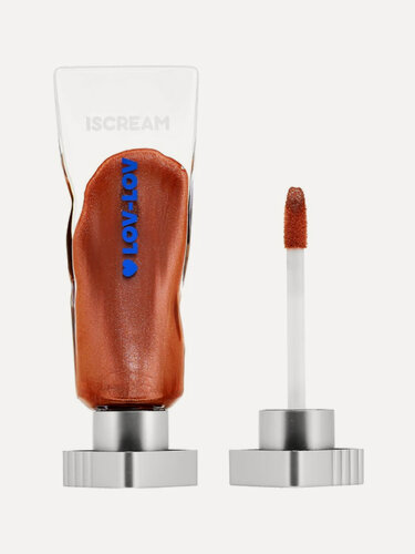 Изображение товара Блеск для губ ISCREAM коллекция LOV-LOV, тон 08, с глиттером