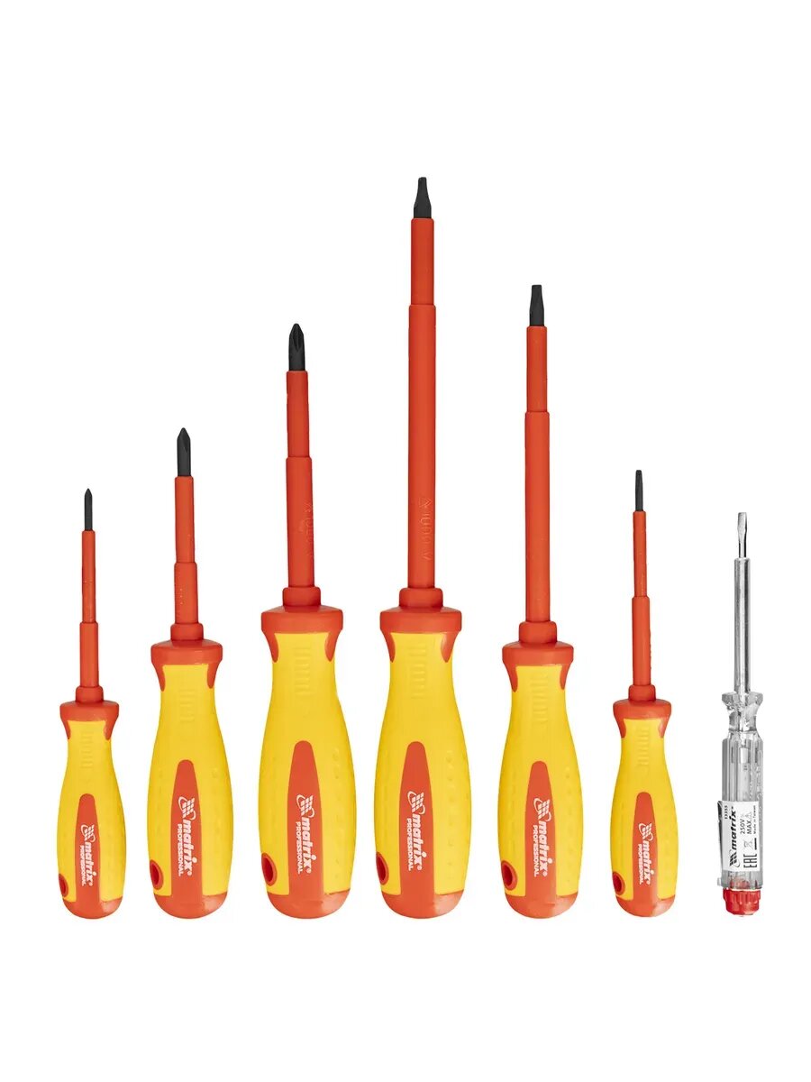 Набор отверток диэлектрических пробник до 250В 13355