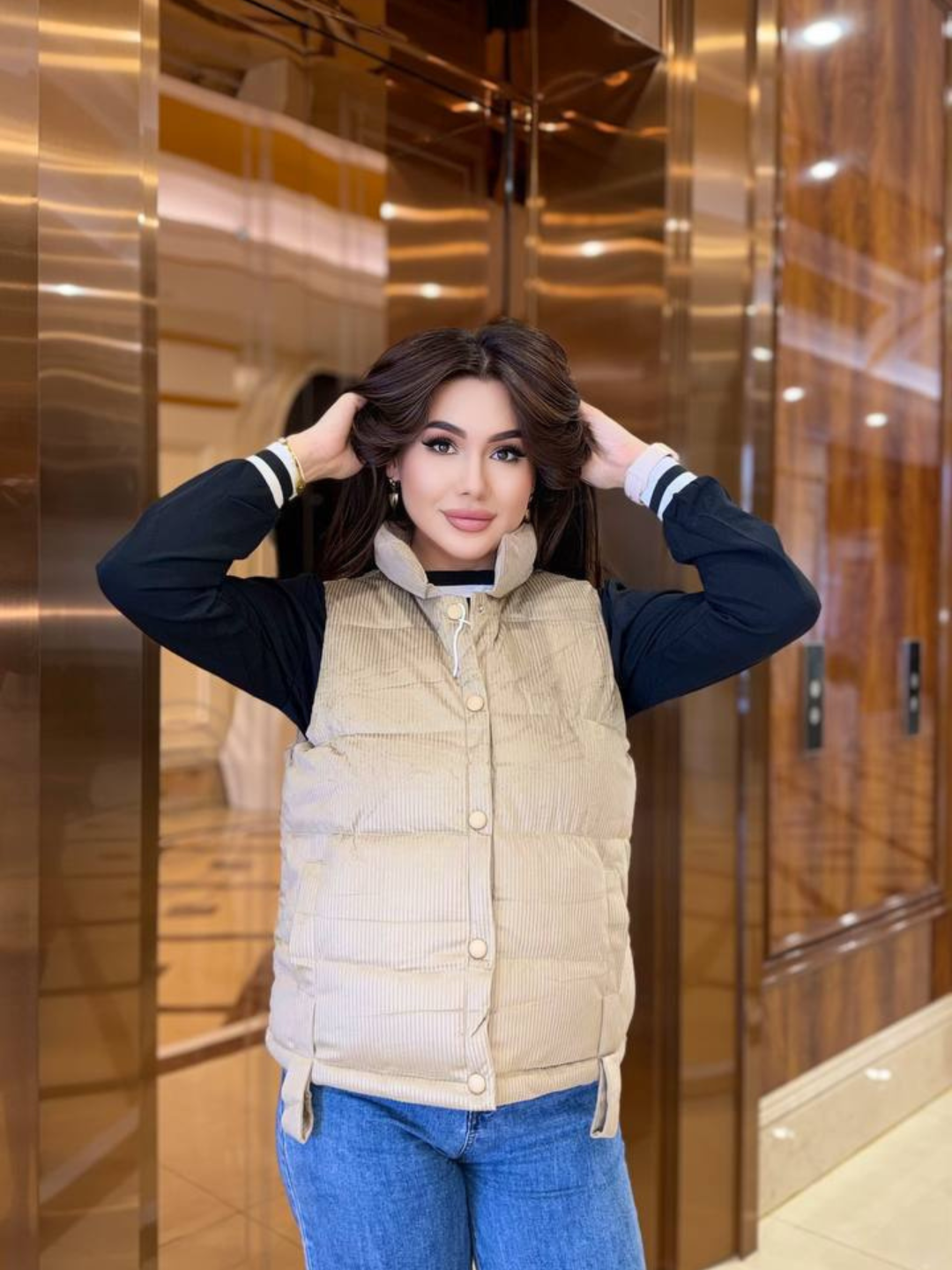 Анорак , размер 44-46, 775 коричневый — фото 1