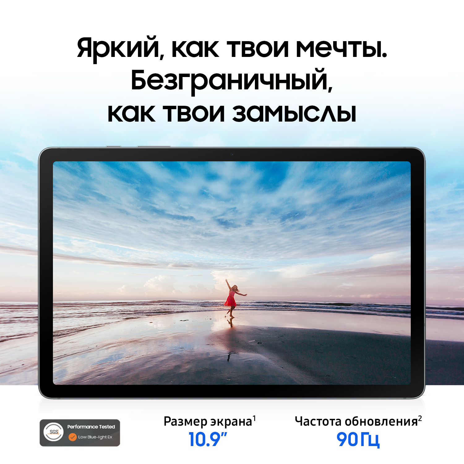 10.9" Планшет Samsung Galaxy Tab S10 Lite, 8/256 ГБ, Wi-Fi + Cellular, со стилусом, серый — фото 1