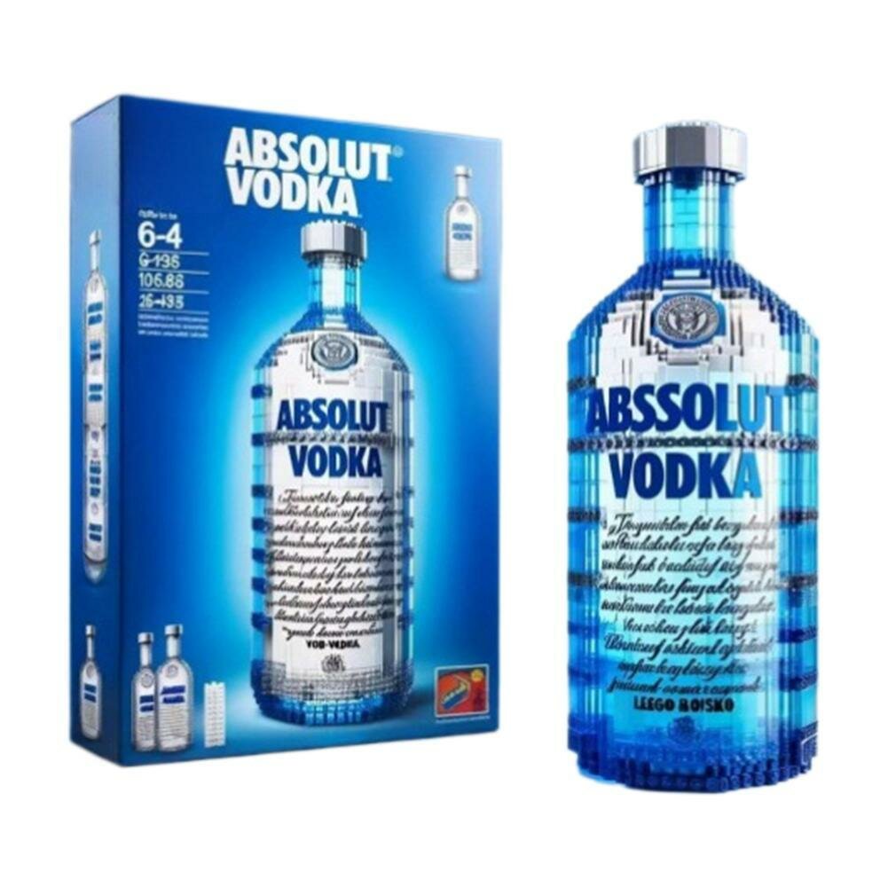 Строительные блоки для виски украшения винных бутылок