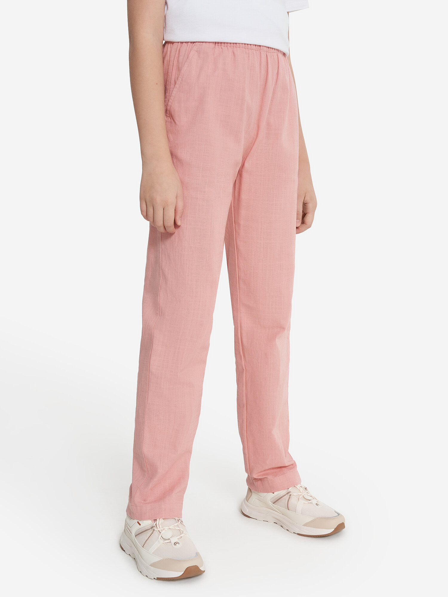 Брюки OUTVENTURE, размер 146-152, персиковый — фото 1