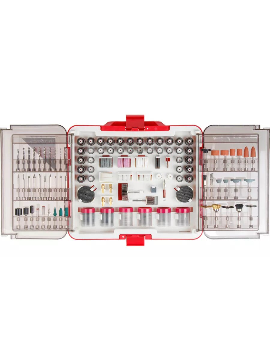 Набор аксессуаров для гравера WORTEX 418 предметов (универсальный)