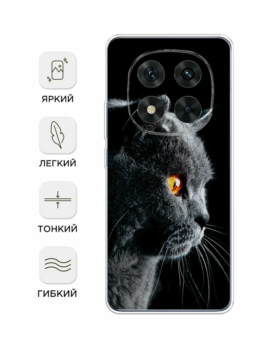 Чехол на Poco X7/Redmi Note 14 Pro 5G / Поко X7/Редми Нот 14 Про с принтом "Благородный кот британец" — фото 1
