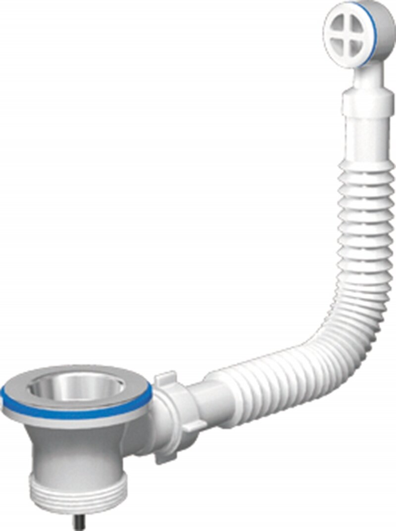 Перелив АНИ 1.1/2 для мойки с кругл. верт. корпусом N120