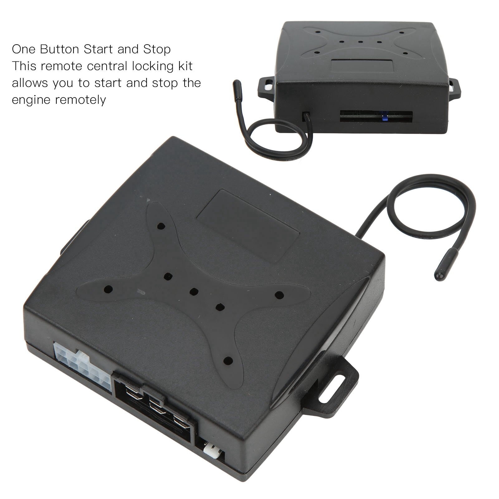 Автомобильная система входа без ключа 12 В противоугонная система с одной кнопкой система дистанционного замка универсальная для автомобилей