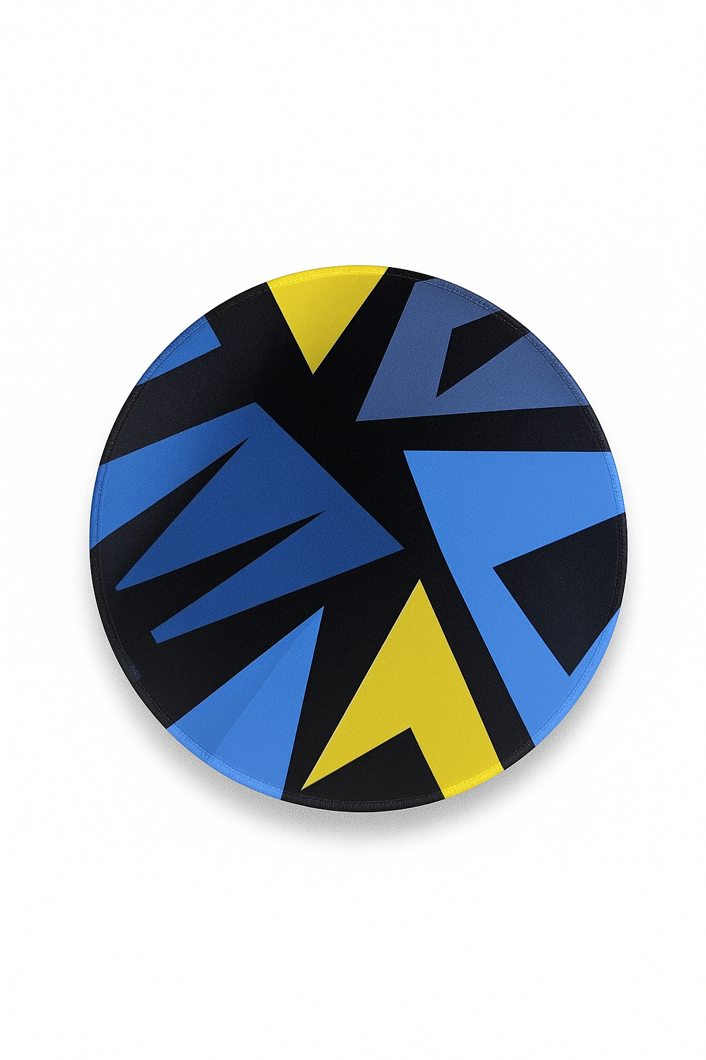 Коврик для мыши G7, 25см, с прошитыми краями, круглые узоры