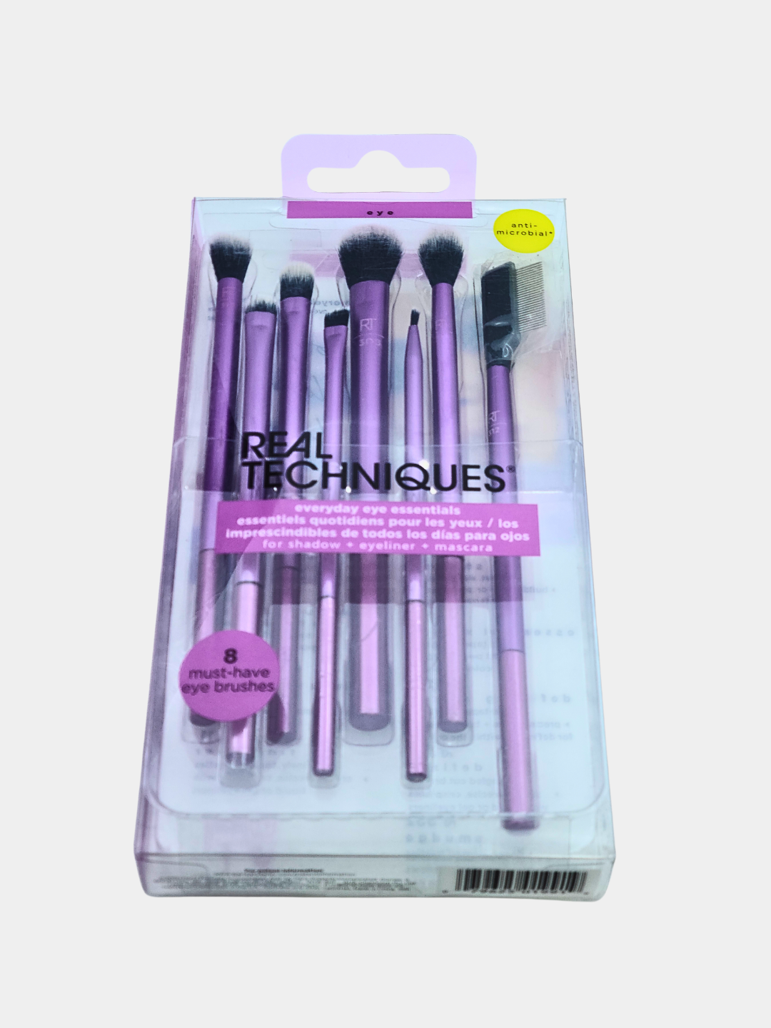 Набор кистей Real Techniques "Everyday Essentials Brush Set", для макияжа глаз,8 шт в комплекте — фото 1