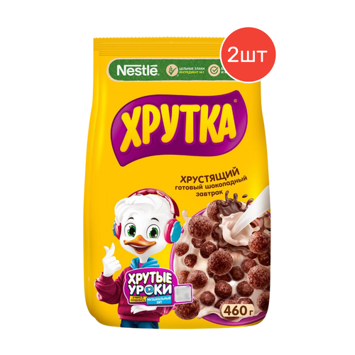 фото Готовый завтрак хрутка шоколадные шарики 460г 2 шт