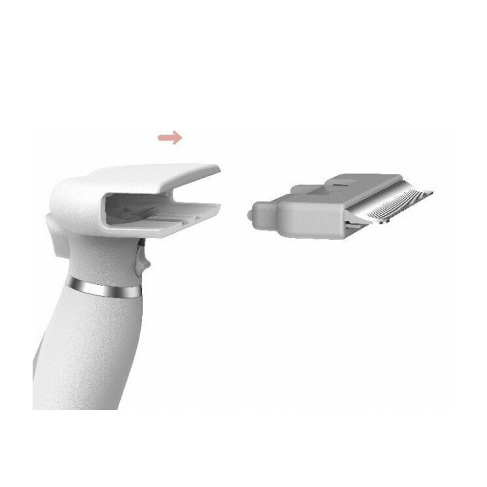 Изображение Триммер расческа для животных XIAOMI, Pawbby, беспроводной, пластик, легированная сталь, цвет: белый