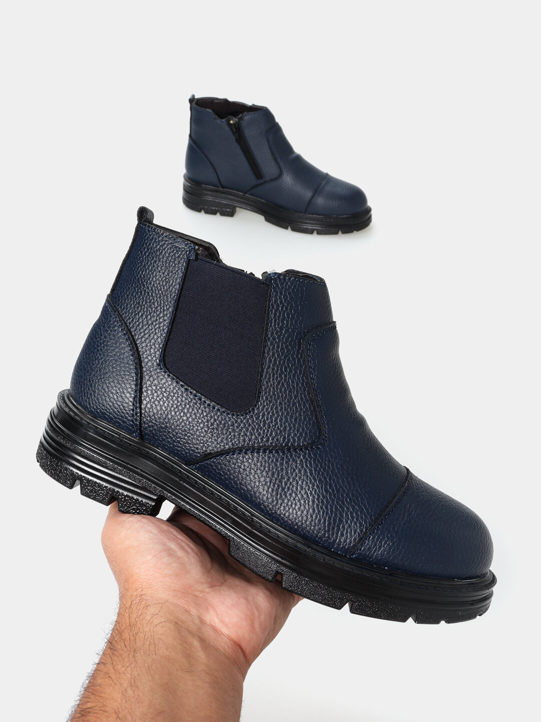 Сапоги 1, размер 39, синий — фото 1